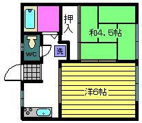 大分県国東市武蔵町古市 2K アパート 賃貸物件詳細