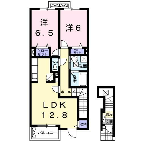 茨城県常陸太田市木崎一町 常陸太田駅 2LDK アパート 賃貸物件詳細