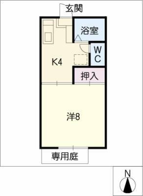 愛知県豊橋市高師町字北新切 高師駅 1K アパート 賃貸物件詳細