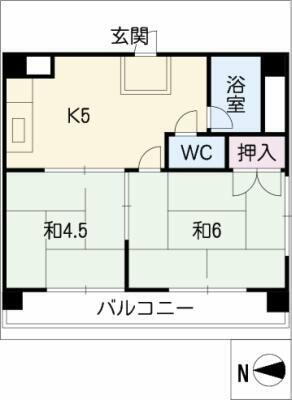 愛知県名古屋市西区又穂町１丁目 庄内通駅 2K マンション 賃貸物件詳細