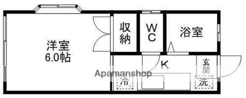 宮城県仙台市太白区松が丘 八木山動物公園駅 1K アパート 賃貸物件詳細