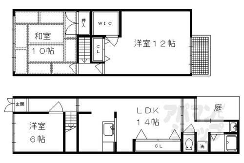 東丸太町貸家 3SLDK 賃貸物件詳細