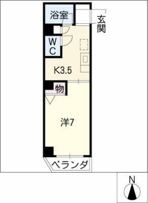 愛知県名古屋市中村区靖国町１丁目 中村公園駅 1K マンション 賃貸物件詳細