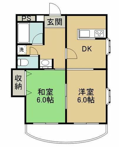 茨城県つくば市天久保２丁目 つくば駅 2DK マンション 賃貸物件詳細