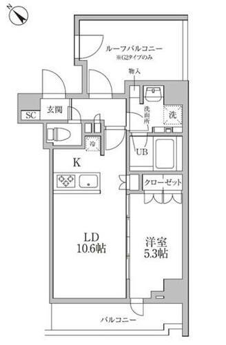 レジディア文京本郷ＩＩＩ 10階 1LDK 賃貸物件詳細