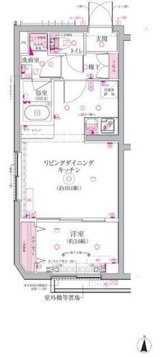 東京都荒川区東日暮里６丁目 日暮里駅 1LDK マンション 賃貸物件詳細
