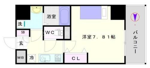 大阪府大阪市浪速区久保吉１丁目 芦原橋駅 1K マンション 賃貸物件詳細