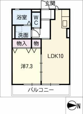 愛知県高浜市春日町６丁目 三河高浜駅 1LDK アパート 賃貸物件詳細