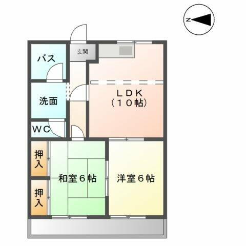 愛知県名古屋市緑区大清水３丁目 徳重駅 2LDK アパート 賃貸物件詳細