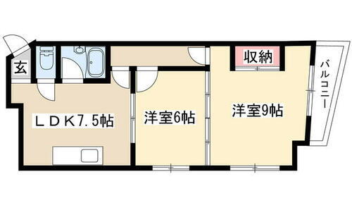 愛知県名古屋市東区相生町 高岳駅 2DK マンション 賃貸物件詳細