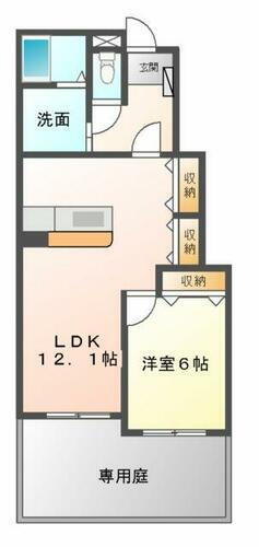 愛知県一宮市今伊勢町馬寄字山島 石刀駅 1LDK アパート 賃貸物件詳細