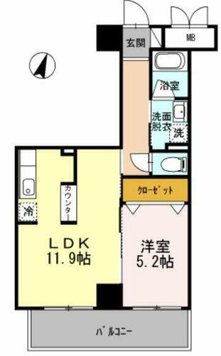 福岡県久留米市花畑２丁目 花畑駅 1LDK マンション 賃貸物件詳細