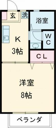 東京都江戸川区中葛西７丁目 西葛西駅 1K アパート 賃貸物件詳細
