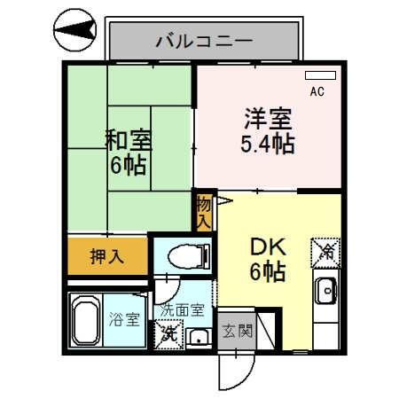 兵庫県豊岡市高屋 豊岡駅 2DK アパート 賃貸物件詳細