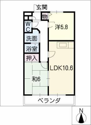 愛知県刈谷市一ツ木町７丁目 一ツ木駅 2LDK マンション 賃貸物件詳細