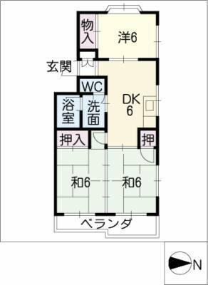 愛知県名古屋市熱田区千年２丁目 熱田神宮伝馬町駅 3DK マンション 賃貸物件詳細