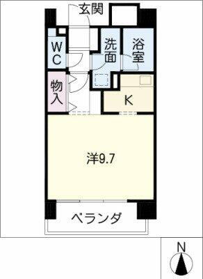 愛知県名古屋市天白区原１丁目 原駅 1K マンション 賃貸物件詳細