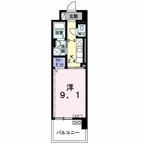 岐阜県大垣市中ノ江２丁目 東大垣駅 1K マンション 賃貸物件詳細