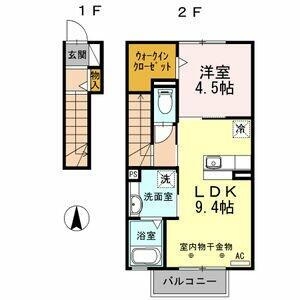 ＳＥＮＧＵＷ　Ⅰ 2階 1LDK 賃貸物件詳細