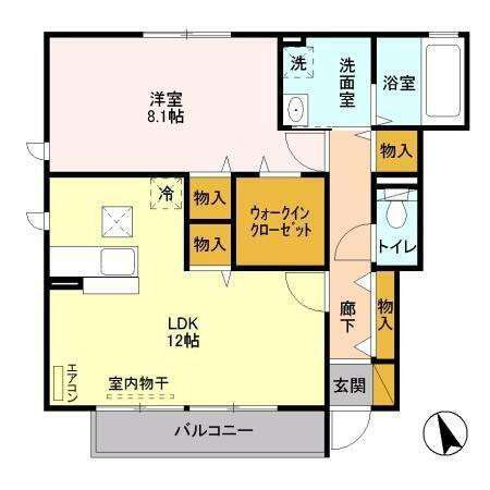 茨城県日立市中成沢町１丁目 日立駅 1LDK アパート 賃貸物件詳細