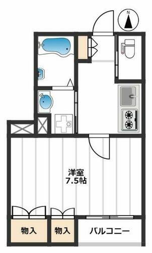 東京都板橋区坂下２丁目 蓮根駅 1K マンション 賃貸物件詳細