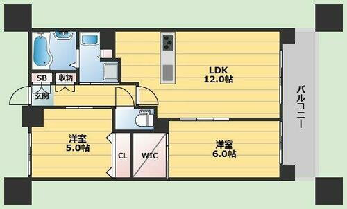 大阪府吹田市広芝町 江坂駅 2LDK マンション 賃貸物件詳細