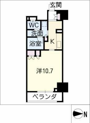 愛知県名古屋市中区栄４丁目 栄駅 1K マンション 賃貸物件詳細