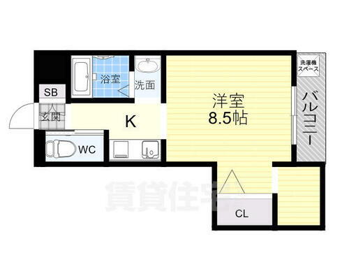 大阪府大阪市平野区加美正覚寺１丁目 平野駅 1K マンション 賃貸物件詳細