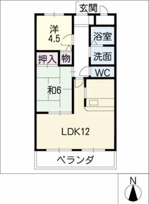 三重県四日市市日永西２丁目 日永駅 2LDK マンション 賃貸物件詳細