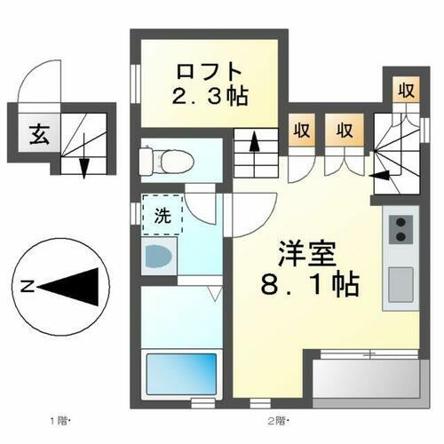 愛知県名古屋市中村区道下町４丁目 中村日赤駅 1LDK アパート 賃貸物件詳細