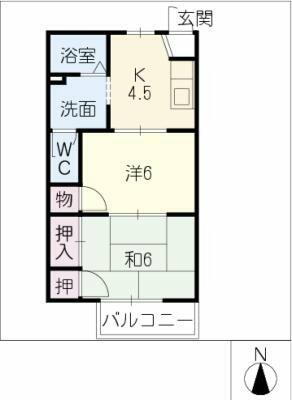 愛知県名古屋市中村区日比津町３丁目 本陣駅 2K アパート 賃貸物件詳細