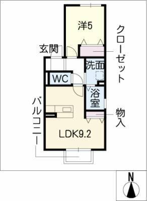 愛知県名古屋市天白区原４丁目 原駅 1LDK アパート 賃貸物件詳細