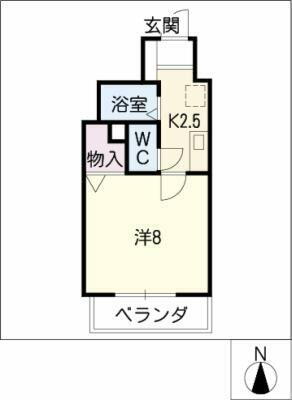 愛知県名古屋市中区丸の内２丁目 丸の内駅 1K マンション 賃貸物件詳細
