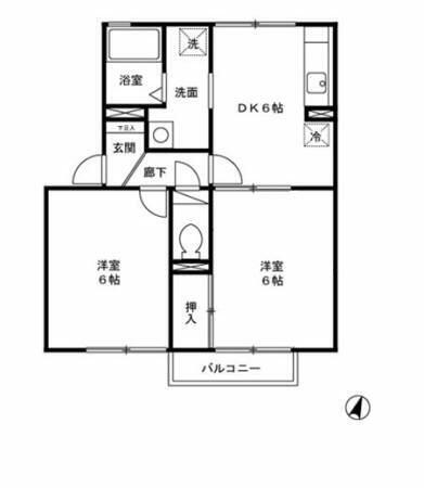 鹿児島県姶良市西餅田 帖佐駅 2DK アパート 賃貸物件詳細