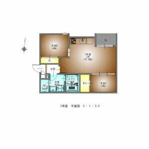 愛知県名古屋市西区栄生３丁目 東枇杷島駅 2LDK アパート 賃貸物件詳細