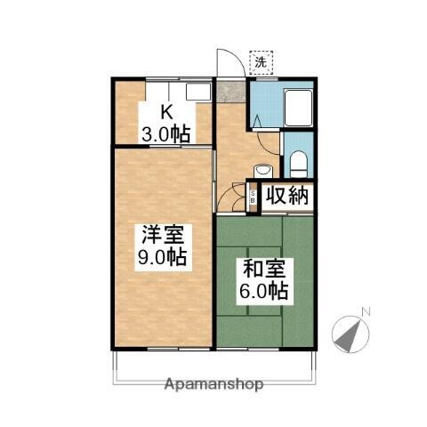 埼玉県春日部市上蛭田 豊春駅 2K アパート 賃貸物件詳細