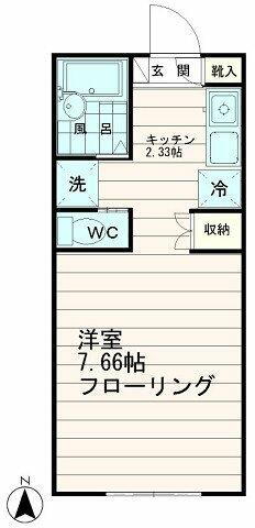 東京都八王子市下柚木 南大沢駅 1K アパート 賃貸物件詳細
