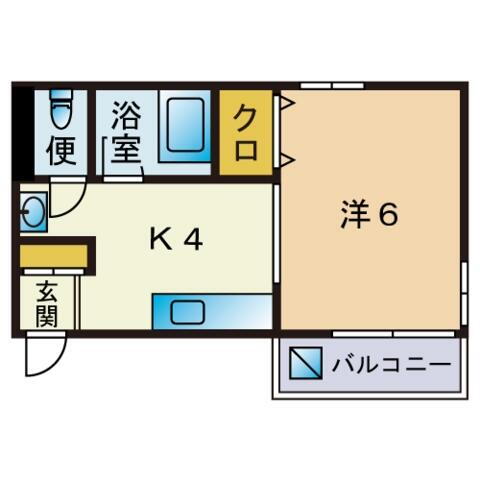 福岡県福岡市中央区今川２丁目 唐人町駅 1DK マンション 賃貸物件詳細