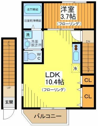 東京都目黒区大橋２丁目 池尻大橋駅 1LDK アパート 賃貸物件詳細