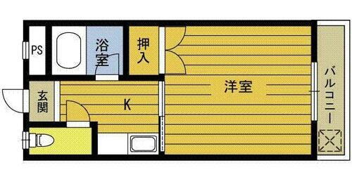 大分県大分市大字政所 大在駅 1K マンション 賃貸物件詳細