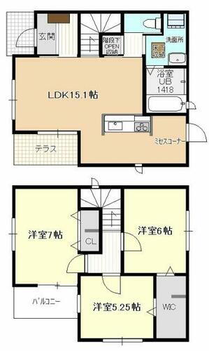 愛知県名古屋市西区平中町 賃貸一戸建て