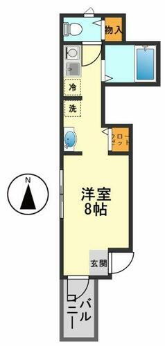 東京都江戸川区北小岩６丁目 京成小岩駅 ワンルーム アパート 賃貸物件詳細