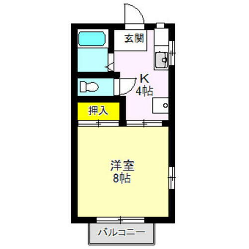 群馬県高崎市柴崎町 倉賀野駅 1K アパート 賃貸物件詳細