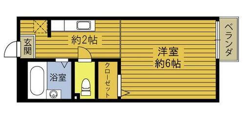 大分県大分市大字皆春 鶴崎駅 ワンルーム アパート 賃貸物件詳細