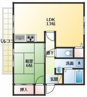 兵庫県神戸市垂水区日向２丁目 垂水駅 2DK アパート 賃貸物件詳細
