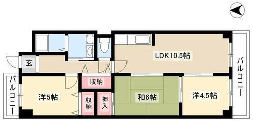 愛知県名古屋市中川区昭和橋通６丁目 中島駅 3LDK マンション 賃貸物件詳細