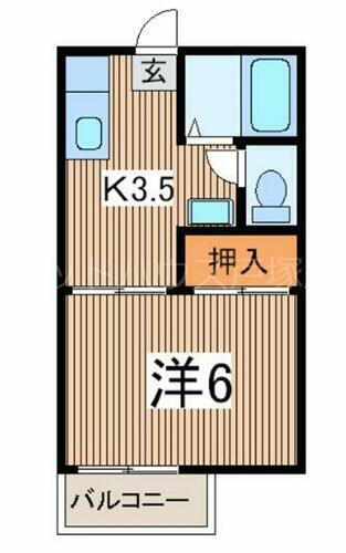 神奈川県横浜市戸塚区下倉田町 戸塚駅 1K アパート 賃貸物件詳細