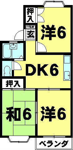 滋賀県彦根市松原町 彦根駅 3DK アパート 賃貸物件詳細