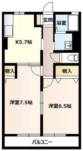 神奈川県平塚市南金目 平塚駅 2DK アパート 賃貸物件詳細