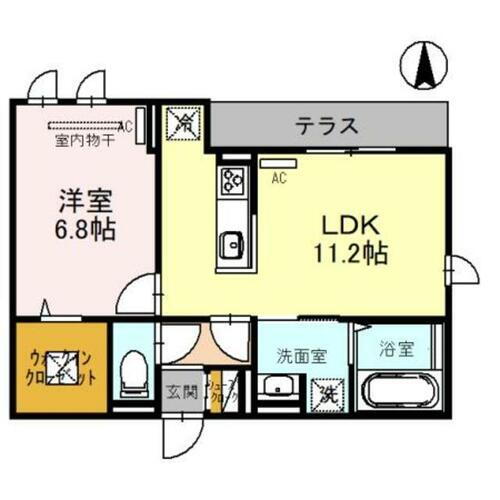 Ｄ－ｒｏｏｍ今川　Ａ棟 1階 1LDK 賃貸物件詳細